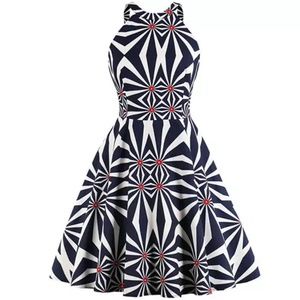 Psychedelic Burst Dress